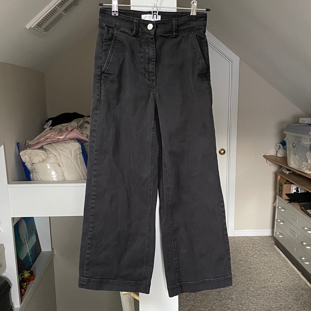 Everlane size 0 utility wide leg pant
